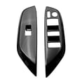 thumbnail image 4 of Car Glossy Black Window Glass Lift Button Trim Switch Cover Door Armrest Panel for YARiS 2020-2023 L, 4 of 5