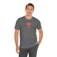 thumbnail image 4 of Jesus Saves Men Unisex Jersey Short Sleeve Tee, 4 of 11