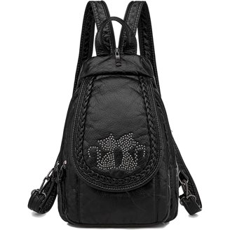 amazon soft leather backpack Amazon.com: Backpack, Jonon Women's Leather , PU Leather Backpack for Women, & Fashion Leather Lovely Backpack Cute School bag Shoulder Bag for Girls (Pink): Shoes water bottle esunarty Small Backpack for Women,Soft