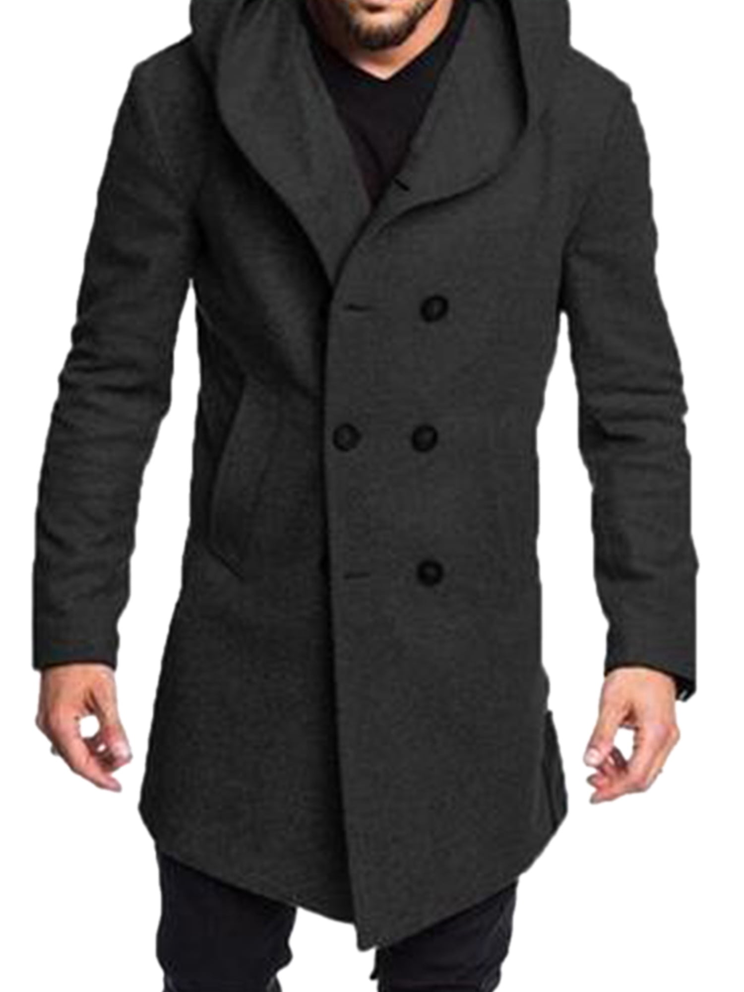 trench coat hoodie