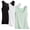 Green, variant on Dianli Gifts 3PC Women U Neck Tank Pajama Set Includes Top Bottoms And Inner Layer Lightweight Soft Breathable Lounge Sleepwear Comfortable Home Essentials Easy Care