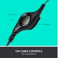 thumbnail image 5 of Logitech ClearChat Comfort USB Headset H390 with Microphone (Black), 5 of 9