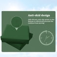 thumbnail image 3 of Kimunuk 8 Pcs Outdoor Cushion Covers for Patio Furniture, Washable Outdoor Cushion Slipcovers Replacement with Zipper for 3 Seat Rattan Sofa, Green, 3 of 7