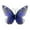 Dark Blue, variant on JoyMoreHome Metal Butterfly Wall Outdoor and Indoor Decor,Metal Butterflies Wall Art Sculpture Hanging Decorations for Backyard Patio Fence Garden Home, Gift for Mom and Friend