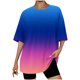 thumbnail image 1 of Camiseta Corta con Cuello Redondo Y Gota Del Hombro para las Mujeres, 1 of 4