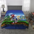 thumbnail image 3 of Sonic "Speed Freak" Twin/Full Comforter and Pillowcase, 3 of 6