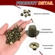 thumbnail image 3 of Uxcell M5 Chicago Screw Rivets 110 Sets Tornillos de unión metálicos para manualidades en cuero, bronce, 3 of 6