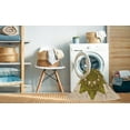 thumbnail image 2 of Ahgly Company Machine Washable Indoor Rectangle Transitional Dark Yellow Green Area Rugs, 5' x 8', 2 of 7