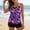 Multicolor, variant on asdoklhq Plus Size Swimsuit for Bathing Suits Tankinis Summer Women's Swimsuit Women's Fashion Print Set Sports Two-piece Swimsuit Women's with Shorts Swimsuit Set Multicolor 3X