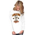 thumbnail image 3 of Betty Boop Biker Glamour On Wheels Women's Long Sleeve T Shirt Brisco Brands S, 3 of 5