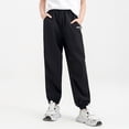 thumbnail image 2 of 7-8 Years Child Boys Workwear Relaxed Pant Pockets School Pants Sweatpants Boys Sweatpants Running Pants Black Pants, 2 of 6
