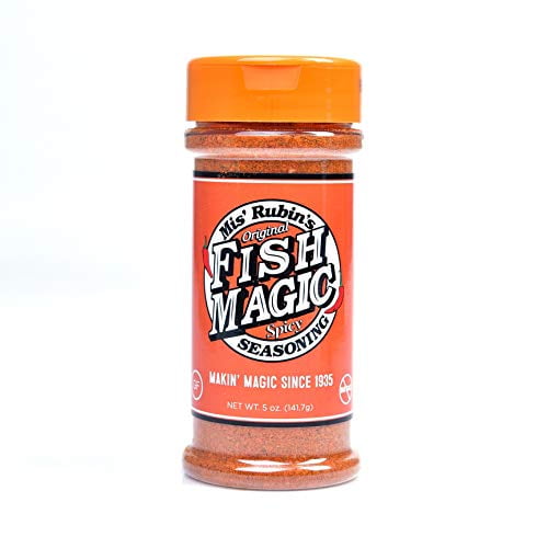 Magic Fish Seasoning, Cajun Seasoning, Savory, Spicy & Finger Licking