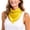 Z68-Yellow, variant on LILIYA Chiffon Scarf for Women Removable Flower Neck Scarf Soft Fashion Rose Scarves Versatile Headband or Hair Band for Neck, Hair, Purse & Belt Accessory