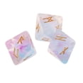 thumbnail image 4 of 2xDurable Sky Rune Exquisitos Dados De Adivinación Para Juegos De Mesa Juego De Dados Estilo 3, 4 of 7