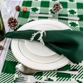 thumbnail image 3 of Juego de 12 porta servilletas para fiestas navideñas, otoño, Acción de Gracias, cenas de boda, fiestas, decoración de mesa para el hogar, accesorio decorativo (plata), 3 of 5