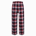 thumbnail image 4 of UAYOTSE Unisex Plaid Long Sleep Trousers Soft Loose Lounge PJ Bottoms Drawstring Design for Mid & Big Kids,Sizes 10-11 Years, 4 of 5