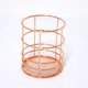 thumbnail image 2 of Cesta de papelería de liquidación inicial A, caja de almacenamiento de oro rosa, cesta de escritorio, almacenamiento moderno, cesta de almacenamiento, 2 of 8