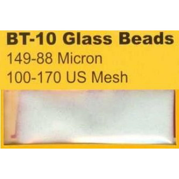 BLASTOLITE BT10 Glass Bead Media, 100170 Mesh (10 lbs)