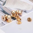 thumbnail image 2 of Filfeel 20Pcs Rivets à Ongles en Cuivre 9 X 8mm Rivets en Cuivre Bricolage Tête Ronde Mamelon Sac à Ongles Chaussures Accessoires pour les Réparations de Chaussures de Sac de Décoration en Cuir, 2 of 8
