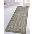 thumbnail image 3 of Colorful Rug, Salon Rugs, Decorative Rug, Antique Style Rugs, Brown Rugs, Large Rug, Green Rugs, Living Room Rug, Machine Washable Rug, 2.6'x9.2' - 80x280 cm, 3 of 6