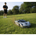 thumbnail image 2 of Remote Control Silver Car High-Speed Racing Drift Function Rechargeable, 2 of 5
