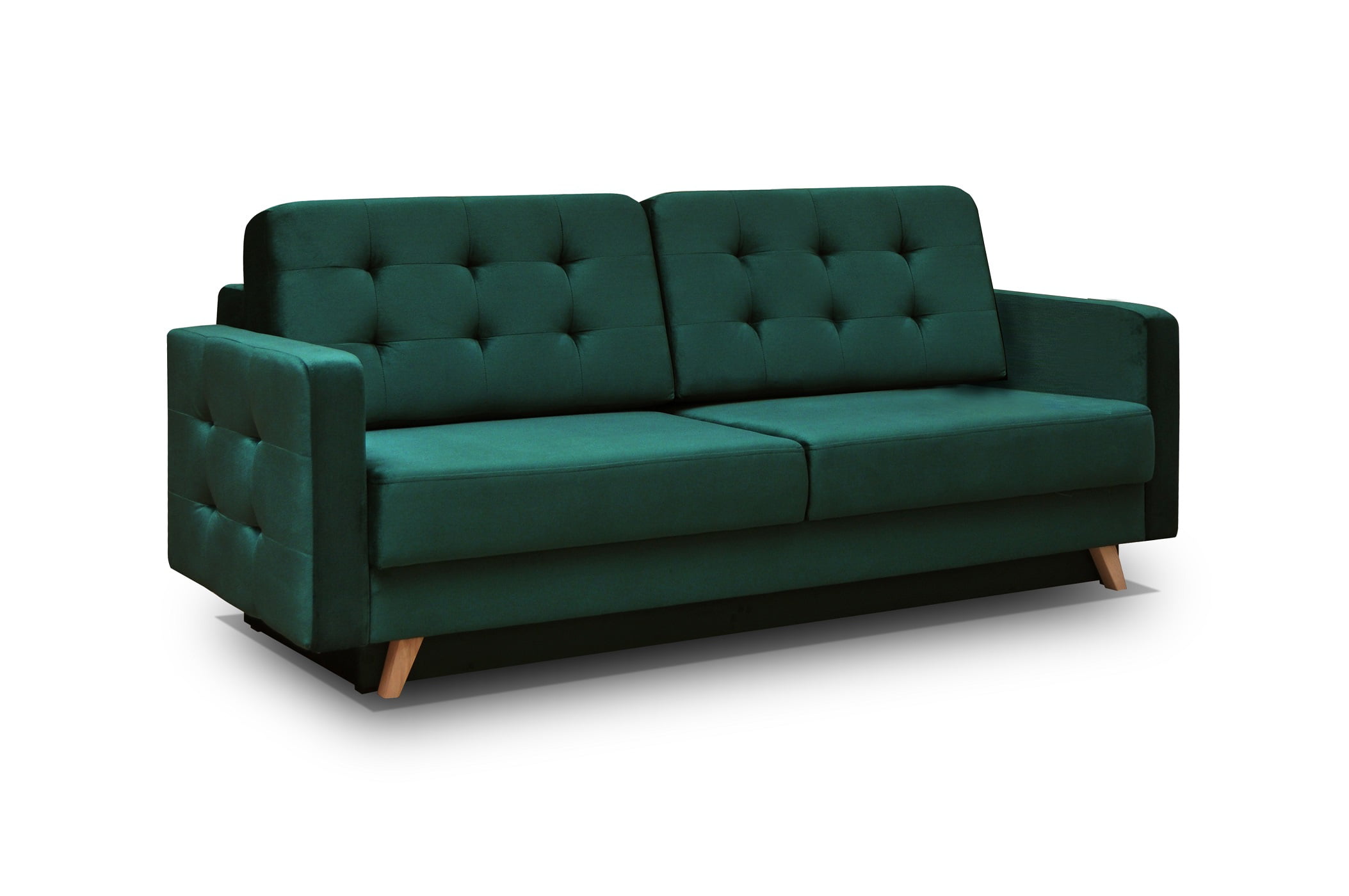 green futon sofa bed