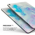 thumbnail image 3 of DesignSkinz Marbleized Pink and Blue Paradise V371 Full-Body Skin Decal Wrap Cover for iPad Air 2 (A1566/A1567), 3 of 4