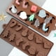thumbnail image 2 of Cortador De Galletas Molde para hornear chocolate y fondant de café, 22,3 x 10 x 1,4 cm, antiadherente, de grado alimenticio, fácil de desmoldar, para pasteles, gelatina y pudín, una sola pieza. Rkxzt, 2 of 9