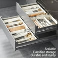 thumbnail image 5 of Retractable Kitchen Drawer Organizer, Expandable Storage Box with Detachable Partitions, Household Sorting Tray for Efficient Home Organization, 5 of 10
