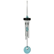 Woodstock Windchimes Precious Stones Chimes Turquoise, Wind Chimes For Outside, Wind Chimes For Garden, Patio, and Outdoor Décor, 12"L