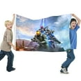 thumbnail image 2 of Halo-themed Printed Flag Perfect gift for fans, friends, and family members, and suitable for indoor and outdoor activities, party decorations.35.4"x59" (90cm×150cm), 2 of 6