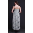 thumbnail image 2 of Bimba Robe Longue Chic Imprimée pour Femmes avec Oiseaux, Style Bohème, Maxi d'Été, Tenue de Plage - X-Grand, 2 of 6