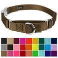 thumbnail image 2 of Country Brook Petz® Coyote Tan Heavyduty Nylon Martingale with Premium Buckle, Large, 2 of 6