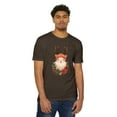 thumbnail image 3 of Enchanted Forest Santa: Festive Holiday Tee- Unisex CVC Jersey T-shirt, 3 of 4