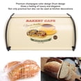 thumbnail image 3 of Bread Bin Metal Bread Box Bread Storage Countertop Bread Box Breadbox Holds for Your Kitchen Counter, 3 of 7