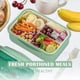 thumbnail image 5 of Cajas Bento para Adultos - Fiambrera Bento de 1400 ML para Niños con Cuchara y Tenedor - Duradera, a Prueba de Fugas para Comidas para Llevar, Sin BPA y Materiales Aptos para Alimentos, 5 of 5