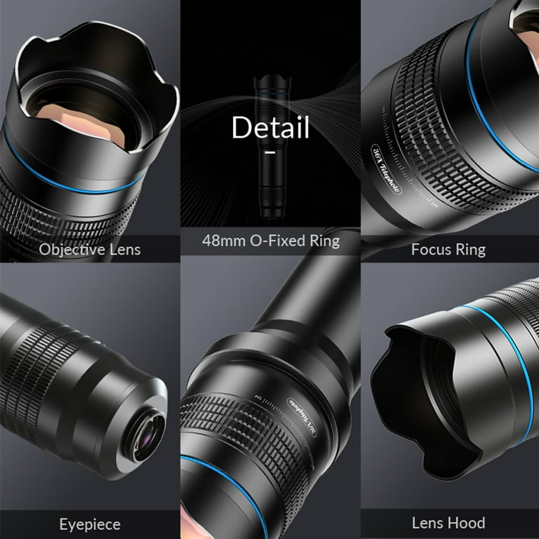 APEXEL New 36X Powerful Telephoto Lens 4K HD Monocular Telescope