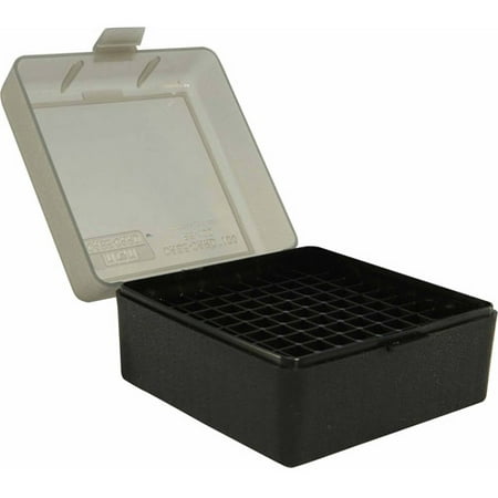 MTM RS Flip Top, 100-Round Ammo Case, Smoke (Best Ammo For Ak 47)