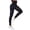 Black, variant on Riforla Womens Leggings Fashion Hollow Seamless High Waist Peach Lift Fitness Water Wash Textured Tight Sports Yoga Pants for Women Army Green XS