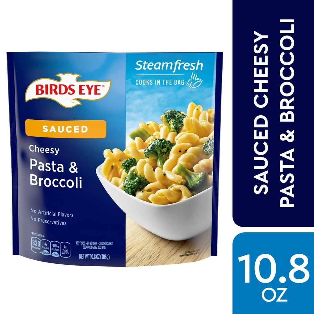 Birds Eye Steamfresh Sauced Pasta & Broccoli with Cheese Sauce, 10.8 Oz