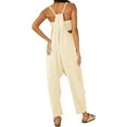 thumbnail image 4 of Womens Loose Oversized Sleeveless Jumpsuit Adjustable Spaghetti Strap Wide Leg Overall Rompers with Pockets, 4 of 5
