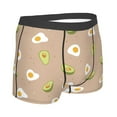 thumbnail image 3 of Haiem Egg and Avocado Men's Boxer Briefs, Every Day Comfort Stretch Cotton Moisture-Wicking Underwear-X-Large, 3 of 9