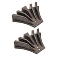 thumbnail image 3 of MAGIDEAL 2 Pieces Gutter Downspout Diverters Down Spout Extenders for Lawn Brown, 3 of 8