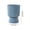 Blue, variant on High Footed Planter, Modern Plastic Flower Pot for Indoor Plants, Lightweight Decorative Plant Pot with Detachable Water Storage Base, for Living Room, Desktop, Windowsill Home Decor