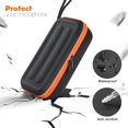 thumbnail image 4 of HWZWT Portable Mic Travel Bag Compatible with JBL less Two Microphone System, Handheld Dual Mics Carrying Case Hard Protective Cover fits JBL Partybox Microphones Black, 4 of 5