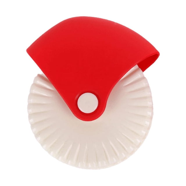 yingyy Pastry Pie Decor Slicer Plastic Plaid Pattern Pizza Wheel Roller Crust Baking Decoration Crafts Cookies Gadgets Roller Slicer