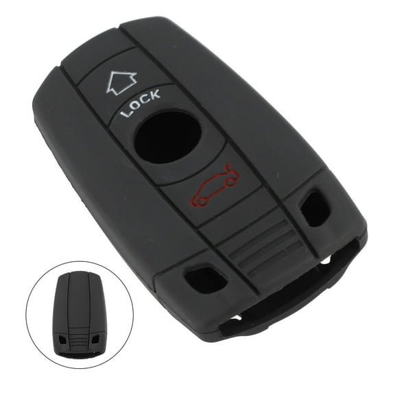SILICONE KEY HOLDER CASE COVER FOB FIT for BMW for X1 X6 1 3 5 7 for E Series Auto Accessories