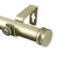 thumbnail image 2 of Rod Desyne Bun 1" Curtain Rod - Light Gold, 2 of 2