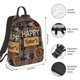thumbnail image 4 of Happy Father'S Day1 Backpack Casual Shoulder Daypack Lightweight Travel Backpack For Men Women, 4 of 5