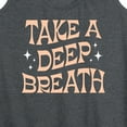 thumbnail image 3 of Instant Message - Take A Deep Breath - Women's Racerback Tank Top, 3 of 6
